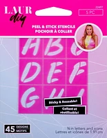 LaurDIY Adhesive Stencil Mini - Sweetie Pie