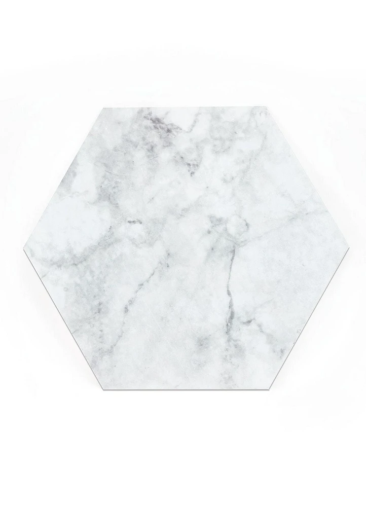 FloorPops Milena Peel and Stick Hexagon Floor Tiles Set of 20