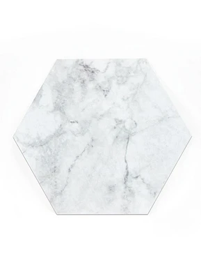 FloorPops Milena Peel and Stick Hexagon Floor Tiles Set of 20