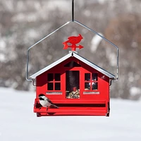 Mangeoire maisonnette Squirrel Be Gone II avec girouette de Perky-Pet