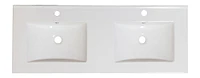in. W Wall Mount Dawn Grey Vanity Set For 1 Hole Drilling AI