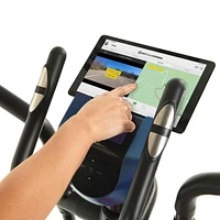 Exerpeutic Magnetic Flywheel Elliptical Trainer Machine for Home Gym with Natural Elliptical Motion, Bluetooth MyCloudFitness tracking and Pulse Rate Grips [4322]