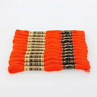 DMC Cotton 6 Strand Floss 8m - Orange, 6 Strand