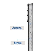 Étui protecteur en gel pour téléphone iPhone 16 de onn., prises latérales renforcées Protection contre chutes 1,8 m