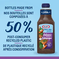 Vinaigrette Balsamique Calorie-Wise, Bouteille KRAFT VIN. C.WISE BALSAMIQUE 425