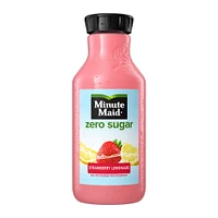 Minute Maid Zero Sucre Limonade aux fraises Bouteille, 1.54 Liters Limonade aux fraises et sans sucre Minute Maid 1.54L