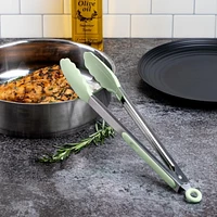 Thyme & Table Pince en Silicone Sauge