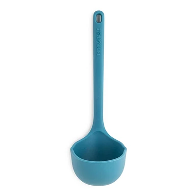Thyme & Table Louche en Silicone Bleue