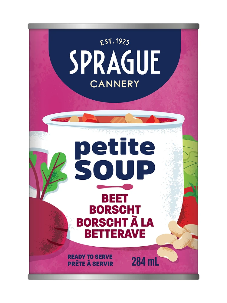 Beet Borscht, Rich, earthy beet soup