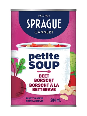Beet Borscht, Rich, earthy beet soup