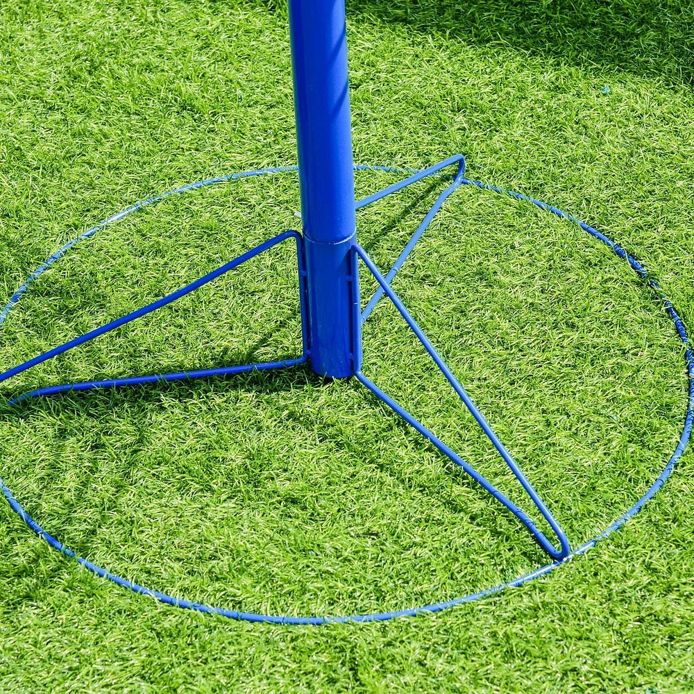 Soozier 24-Chain Lightweight Portable Practice Basket for Disc Golf Target Stand
