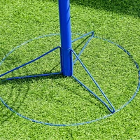 Soozier 24-Chain Lightweight Portable Practice Basket for Disc Golf Target Stand