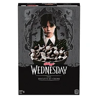 Kellogg's® Wednesday Cookies & Creme Flavour Cereal 227g- Crunchy Chocolatey Spheres, Kellogg's® Wednesday Cookies & Creme Flavour Cereal 227g