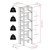 Winsome 20852 Folding Shelf