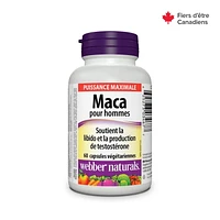webber naturals Maca pour hommes 60 CAPSULES