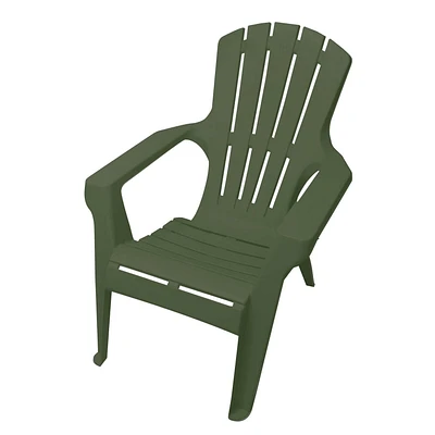 chaise adirondack Gracious Living, bleue chaise de terrasse