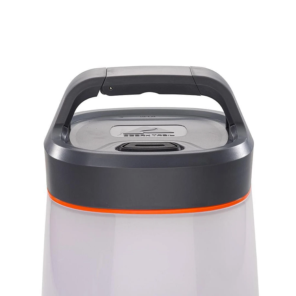 Ozark Trail 1000 Lumen Lantern - LED Camping Light, 275-Hour Runtime, Orange & Gray, Ozark Trail Lantern