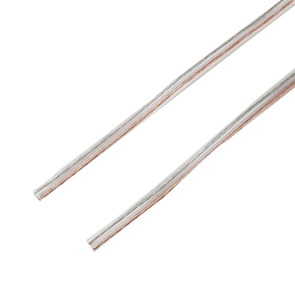onn. 75 FT./22.8 m Indoor Outdoor Speaker Wire, Superior Sound Clarity