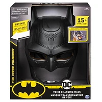 BATMAN, Masque transformateur de voix avec plus de 15 effets sonores, pour les enfants à partir de 4 ans