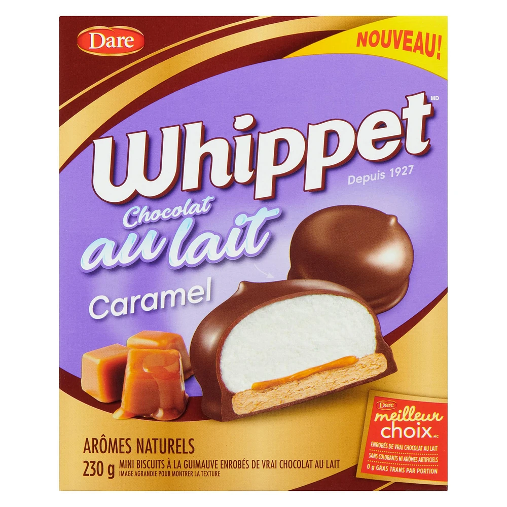 Whippet Milk Chocolate Caramel, Dare, 230g