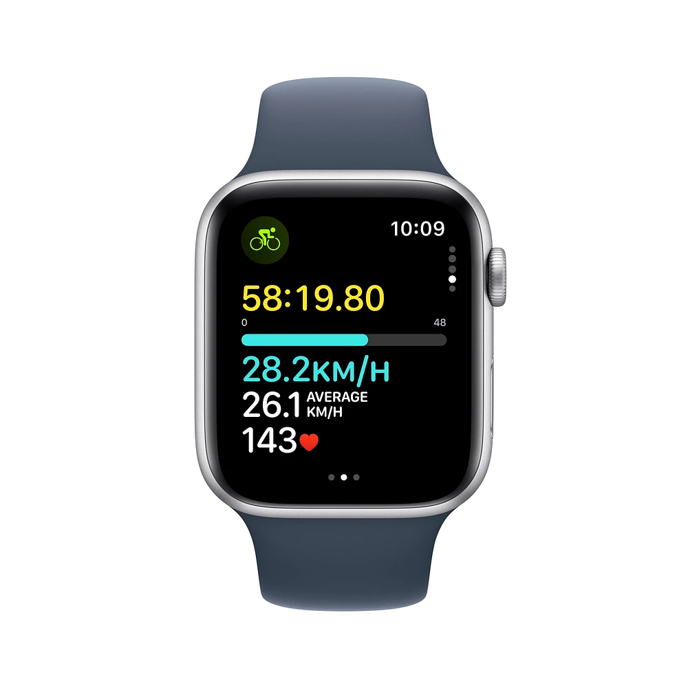 Apple Watch SE (2ème Génération) GPS, 40mm Argent