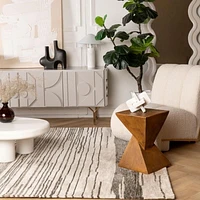 Rug Branch Maya Modern Abstract Indoor Hand-Tufted Area Rug.