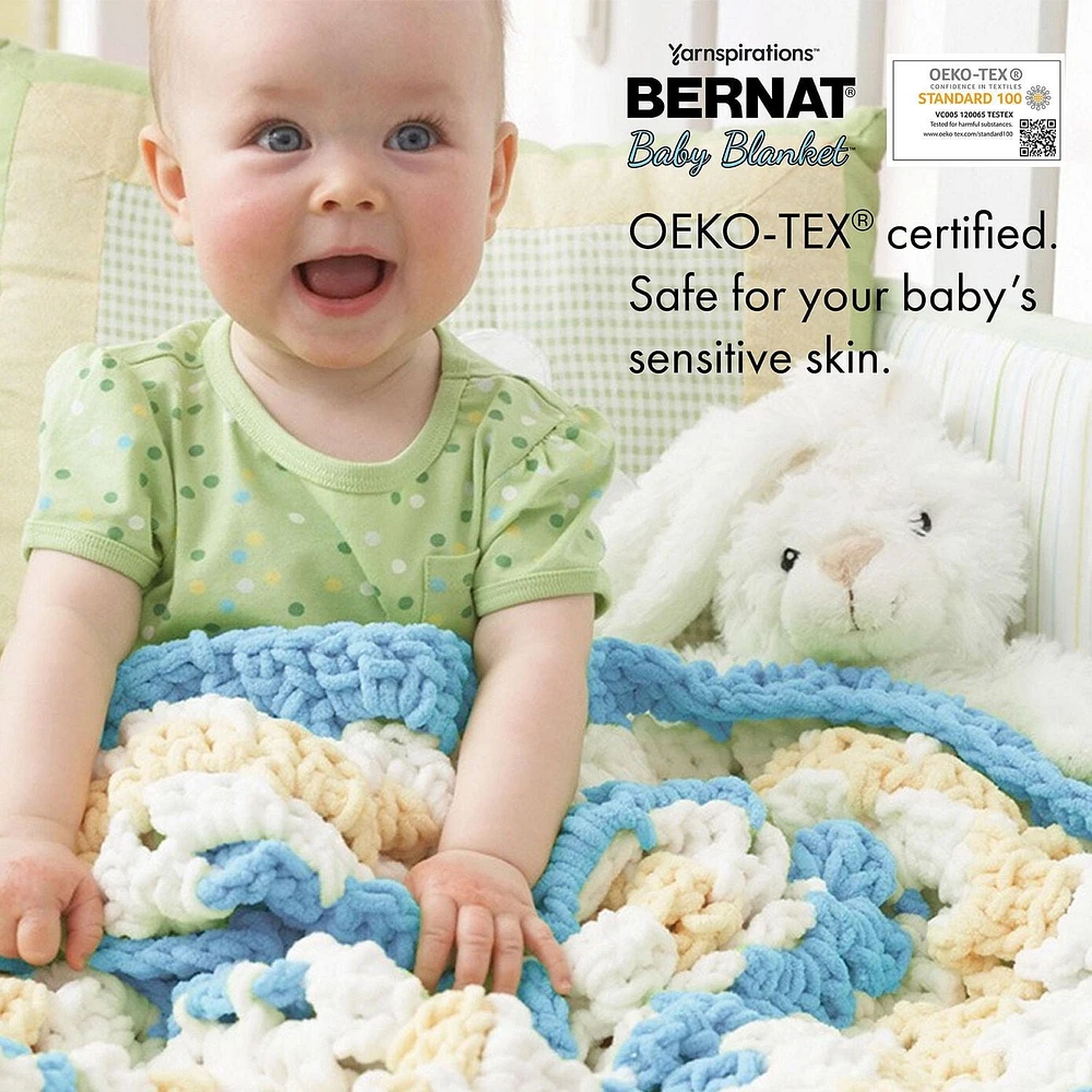 Bernat® Fil Baby Cover™, Polyester #6 Super Volumineux, 10,5oz/300g