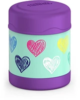 Thermos Funtainer Pot Alimentaire Isolé Sous Vide en Acier Inoxydablede 10 Oz, Coeurs