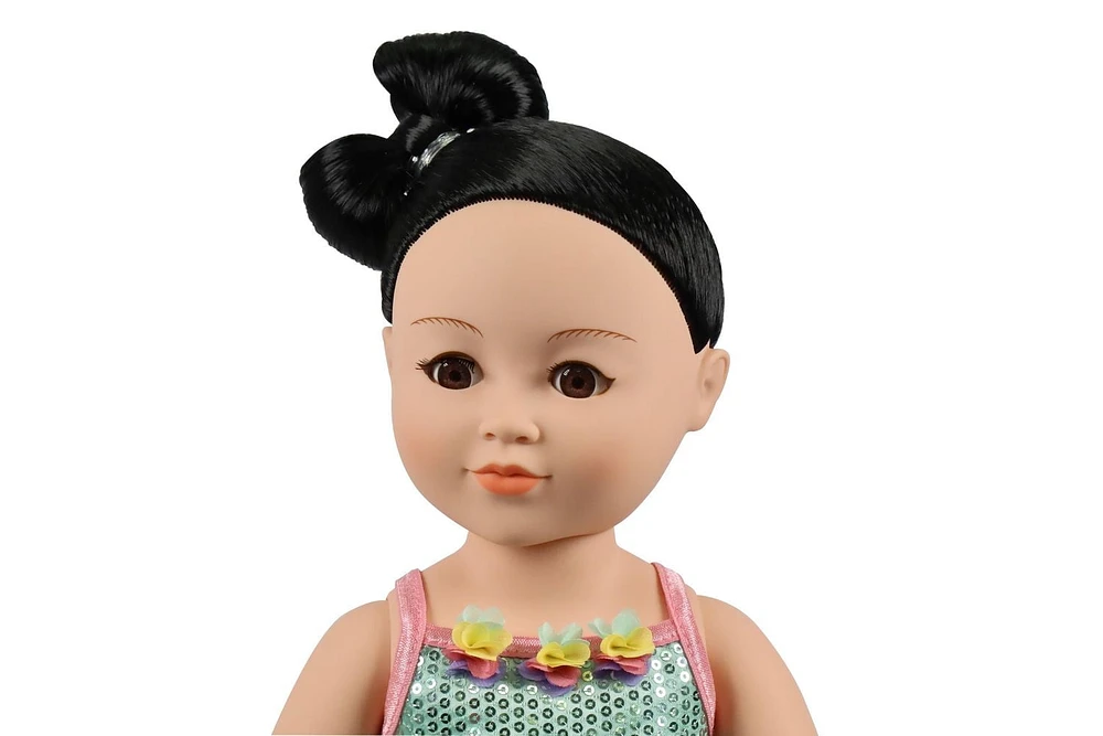 My Life As Ali Posable 18 Inch Doll, Black Hair, Brown Eyes