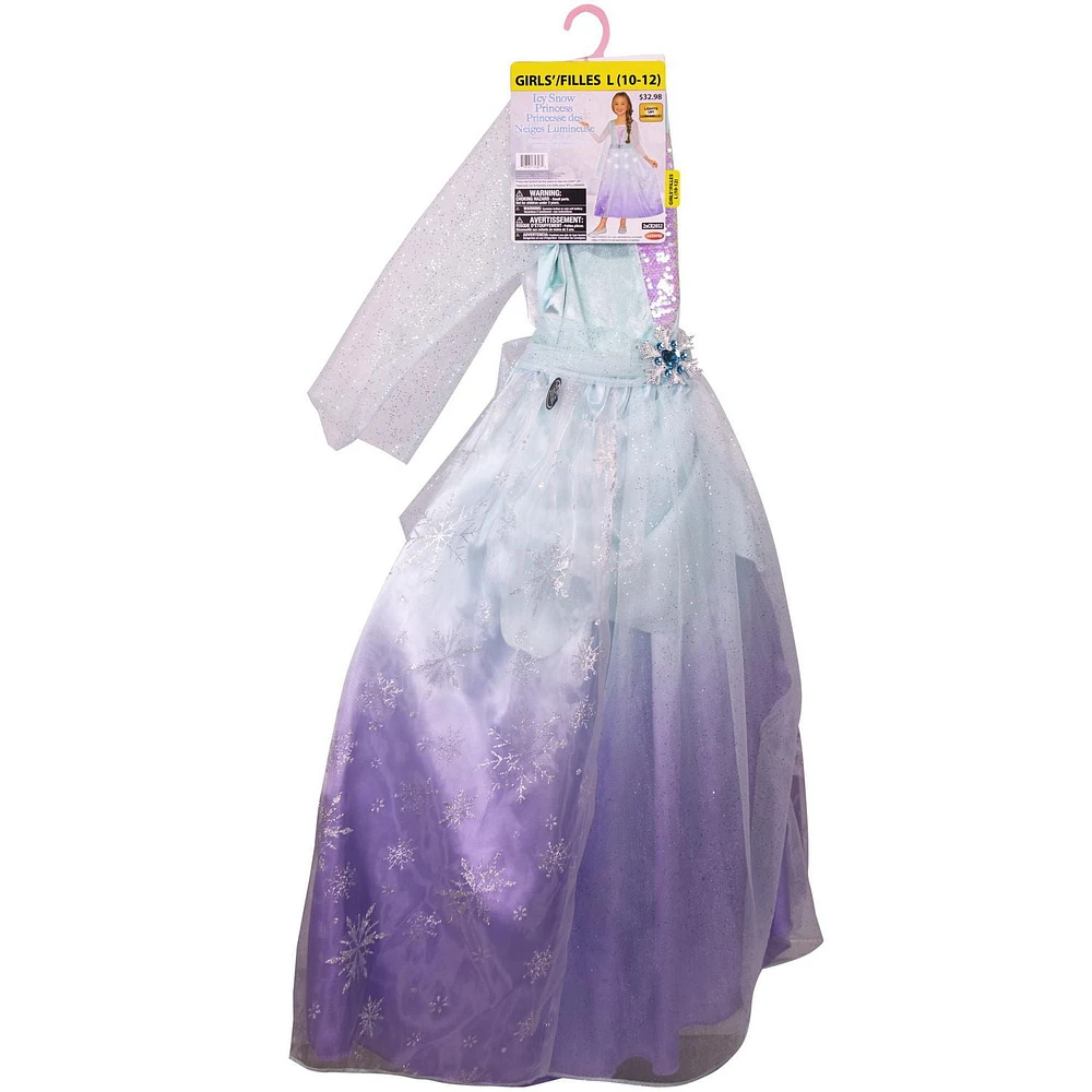 Princesse des Neiges Lumineuse Costume Pour Fille