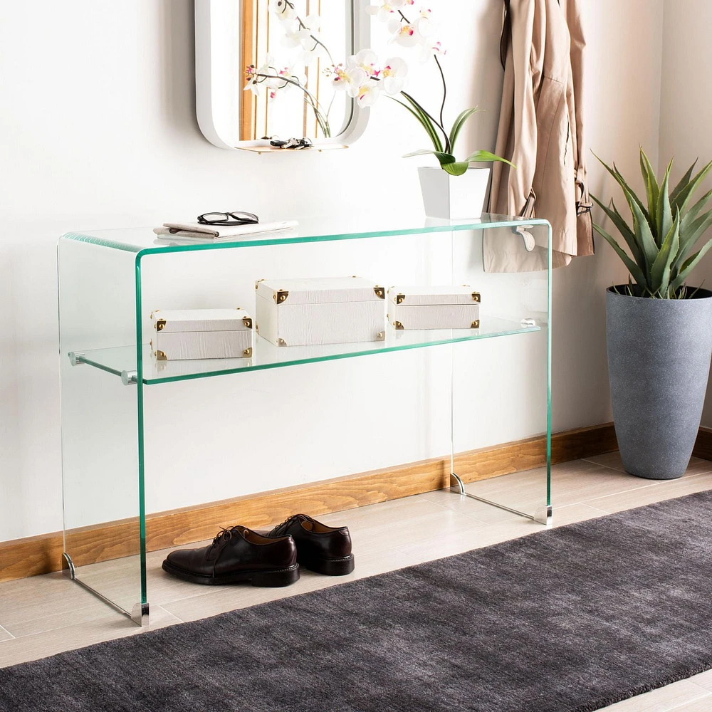 Safavieh Hollis Table Console en Verre
