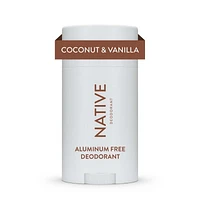 Native – Desodorisant sans aluminium, noix de coco et vanille 75g