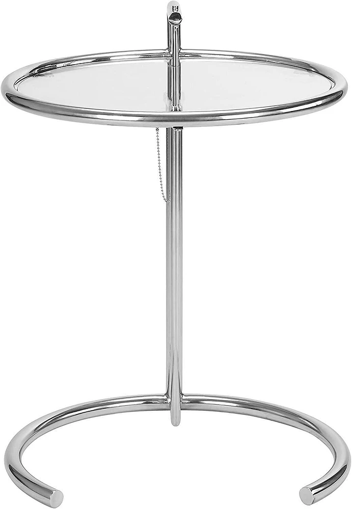 Nicer Furniture table de bout en verre d'Eileen Grey