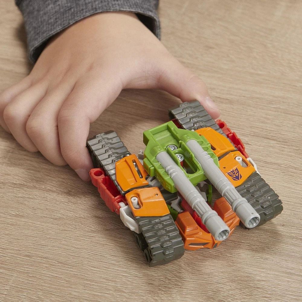 Transformers Bumblebee Cyberverse Adventures Action Attackers: 1-Step Bludgeon Action Figure