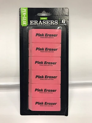 PEN+GEAR Pink Erasers