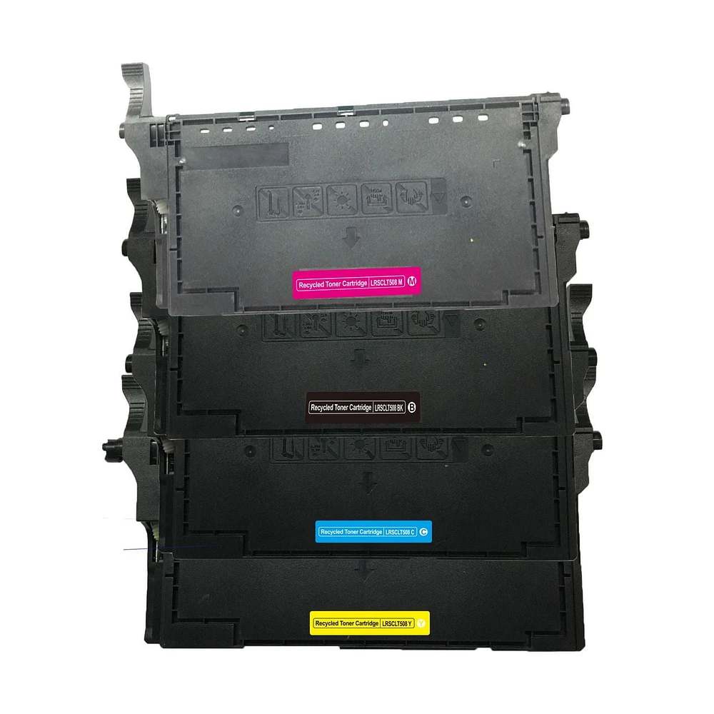 L-ink Samsung CLT-508L Ensemble de Cartouches de Toner Compatibles (N, C,M, J) (CLT-C508L, CLT-K508L, CLT-M508L, CLT-Y508L)