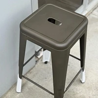 Heavenly Collection Gunmetal Tabouret de Comptoir