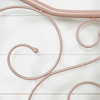 South Shore Savannah Twin Metal Daybed (39"), Pink blush