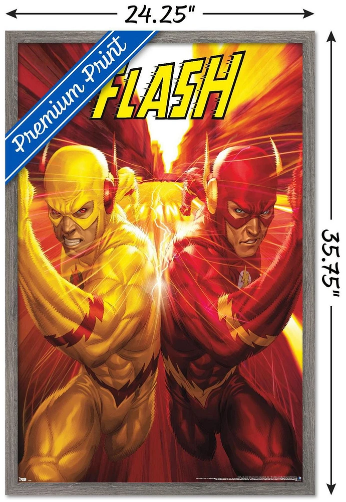 DC Comics - Le flash et le flash inversé - Course