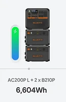 Bluetti Premium Series AC200P L Portable Power Station et batterie d’extension B210