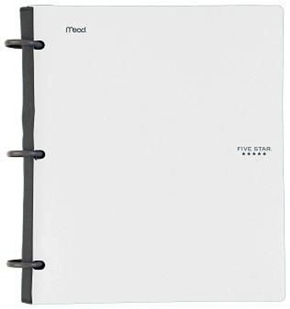 Five Star® Flex Hybrid Notebinder with Study App 1"Assorted, Notebook binder
