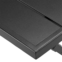 Table d’appoint pliante de Mainstays Cadre en acier robuste