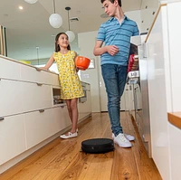 bObsweep Charlotte Aspirateur Robot et Vadrouille, Charbon