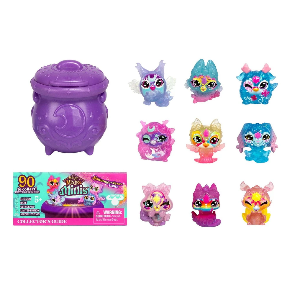 MINI MIXIES MAGIQUES SÉRIE SHIMMERVERSE, 9 MINI MIXIES INCLUS 90 à collectionner