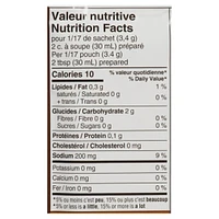 Mélange à sauce barbecue St. Hubert à 25 % moins de sel Sce BBQ moins sel STH 57g