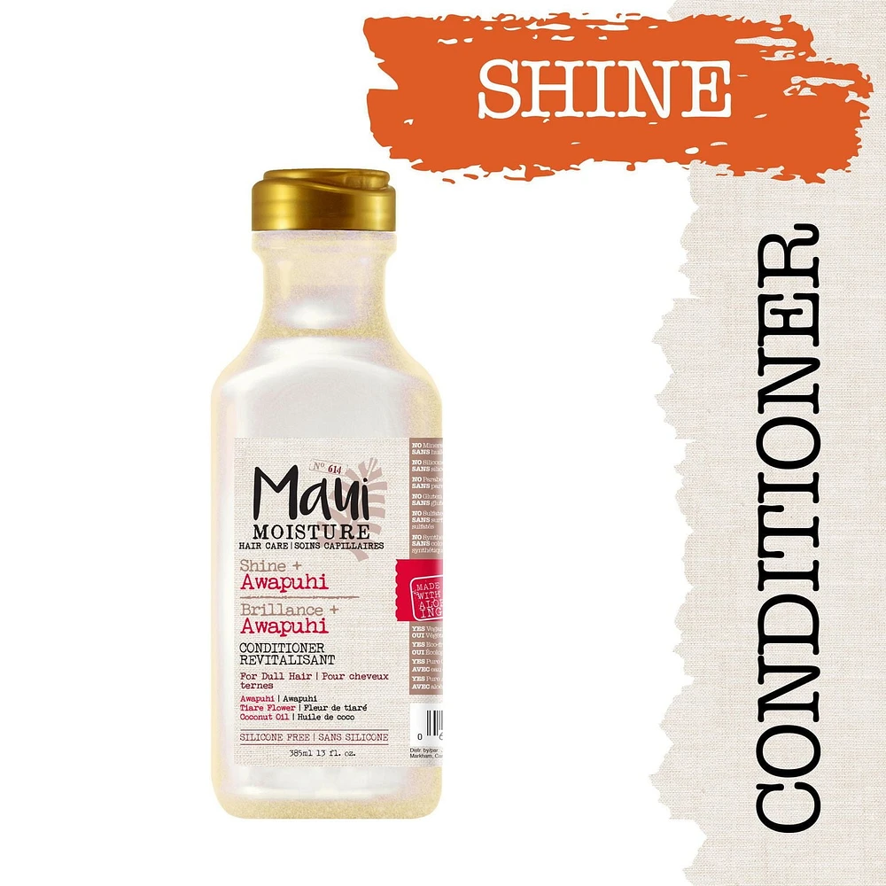 Revitalisant hydratant végétalien Maui Moisture Brillance + Awapuhi