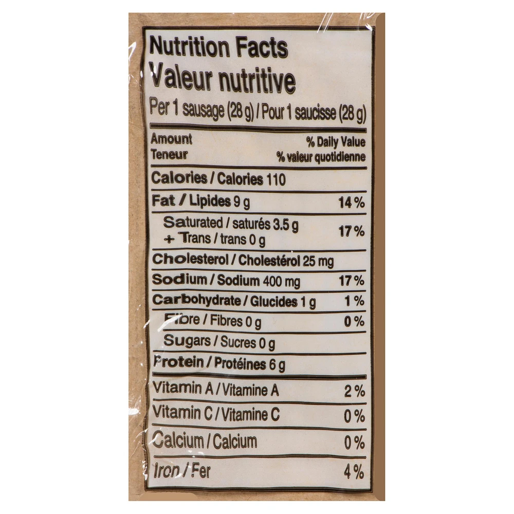 Piller's Original Gluten Free Pepperoni Meat Snacks, 500 g