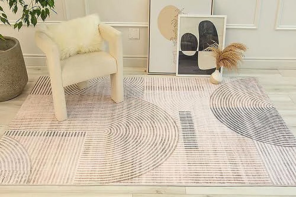 Rug Branch Minimalist Abstract Indoor Area Rug
