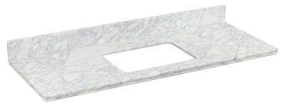 Imaginations Américaines 47.5-po. W Quartz Bianca Carara