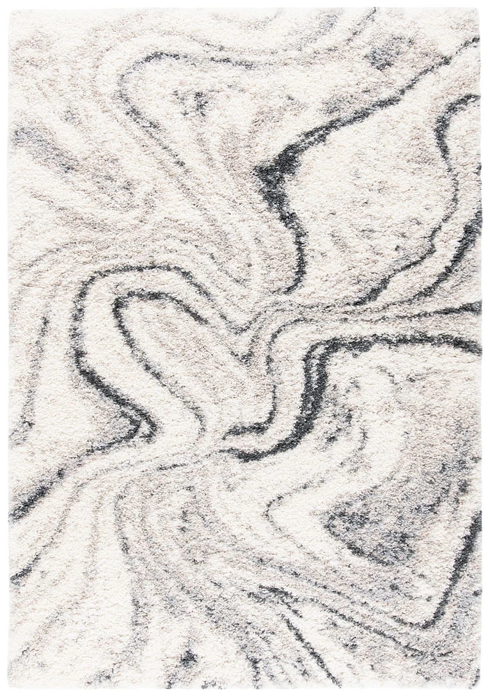 Safavieh Fontana Benton Abstract Swirls Plush Shag Area Rug
